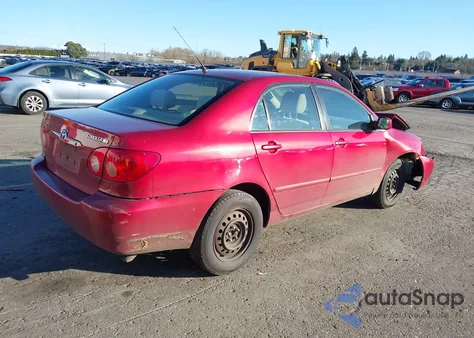 2005 Toyota Corolla Le z USA, uszkodzony, nr VIN 1NXBR30E55Z446880